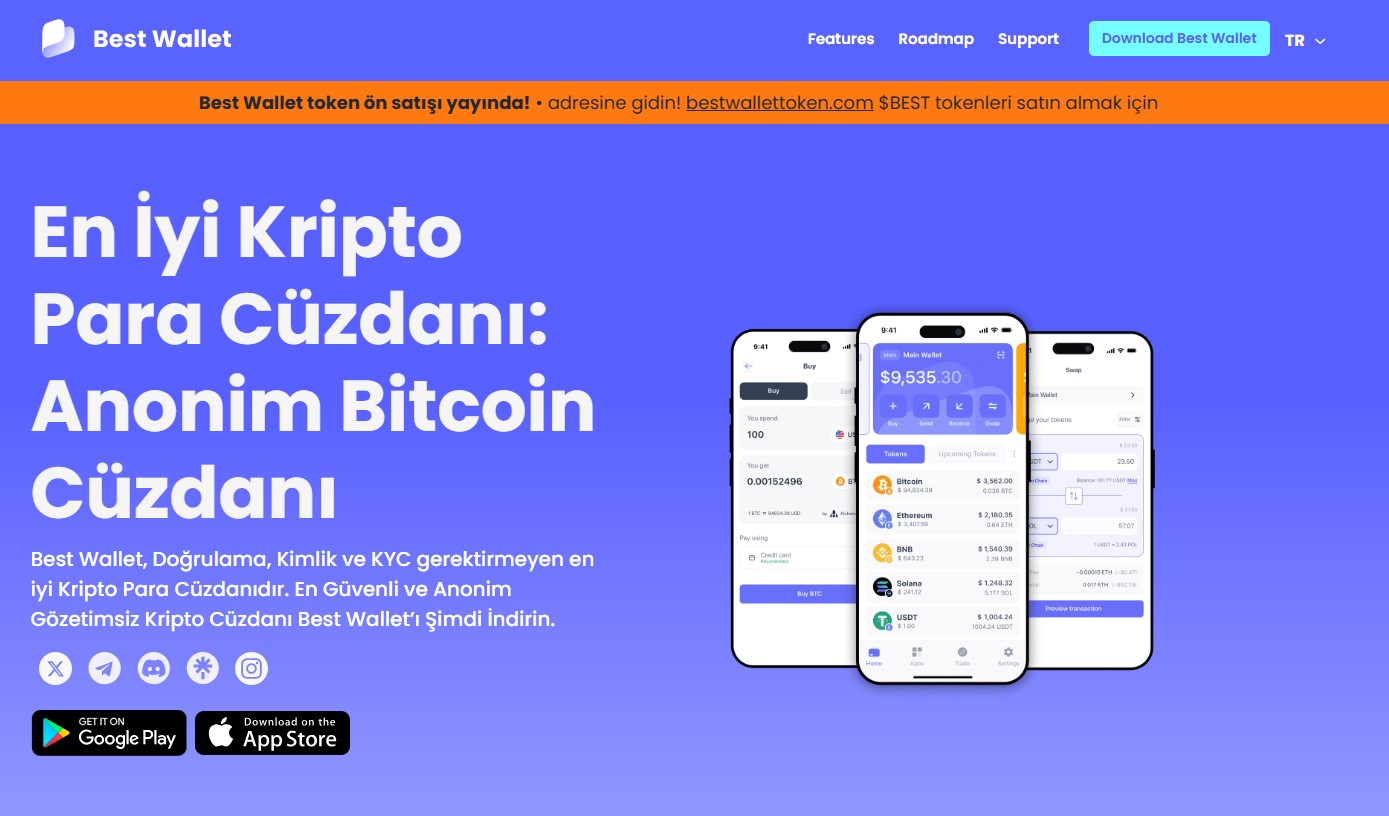 2025 Yılının En Güvenilir Kripto Para Uygulaması Best Wallet Analizi