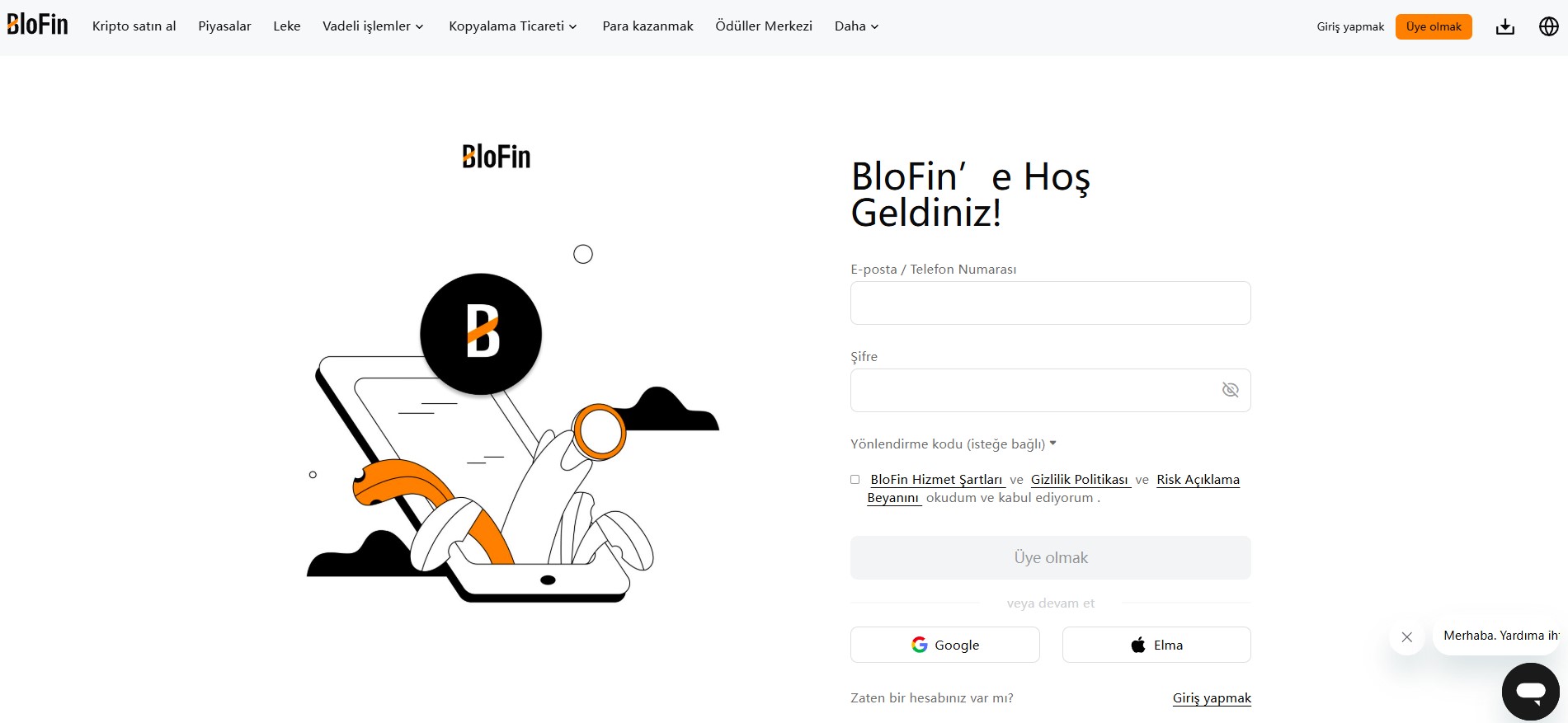 KYC Bonus Veren Borsalar Arasında Öncü Platform BloFin İncelemesi