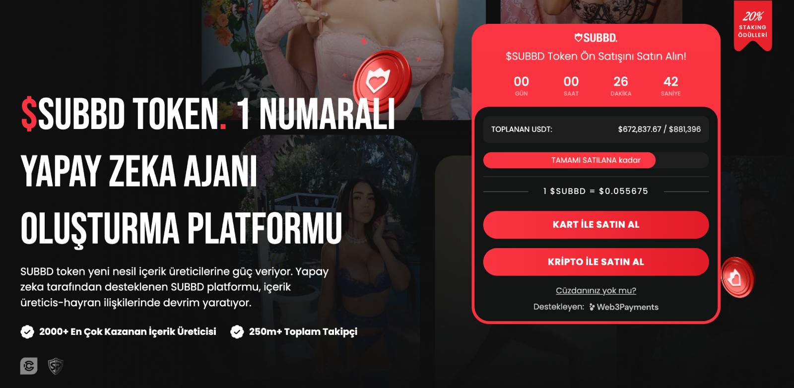 SUBBD Token Ön Satış