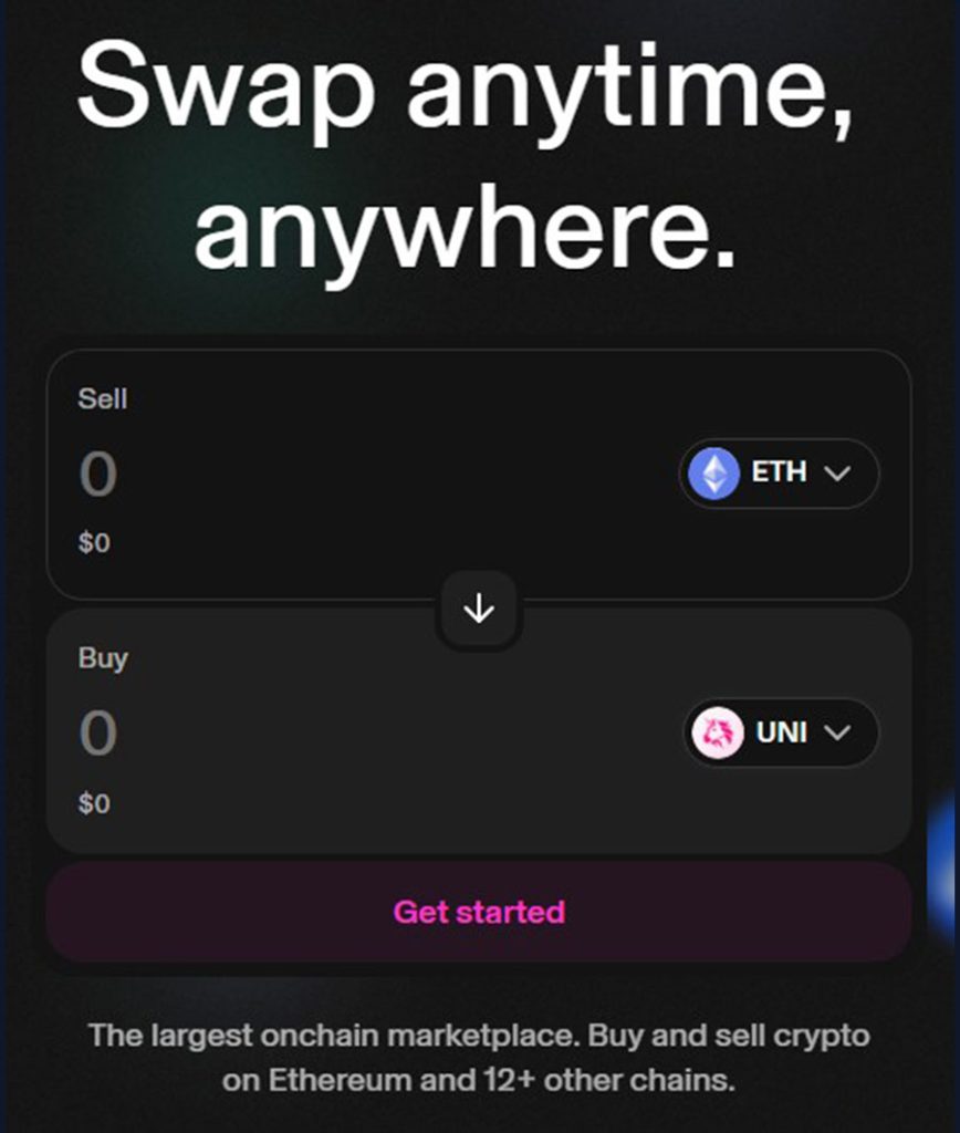 Uniswap, yüksek likiditeye sahip bir DEX olarak en büyük kripto borsaları arasında
