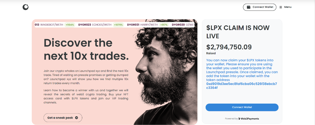 en iyi kripto launchpad platformları - Launchpad XYZ