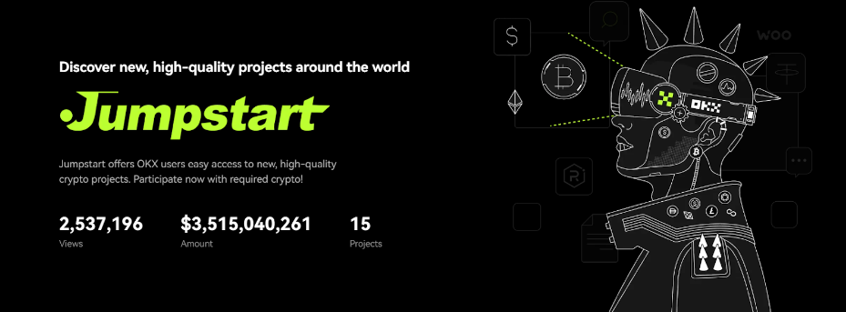 kripto launchpad platfromları - OKX Jumpstart