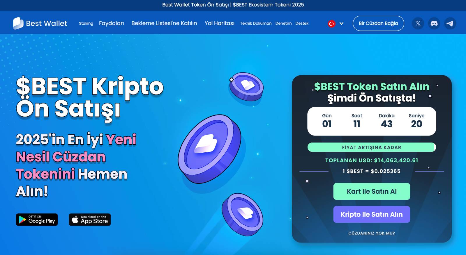 BEST Token - En İyi Ethereum Ön Satış Coinleri