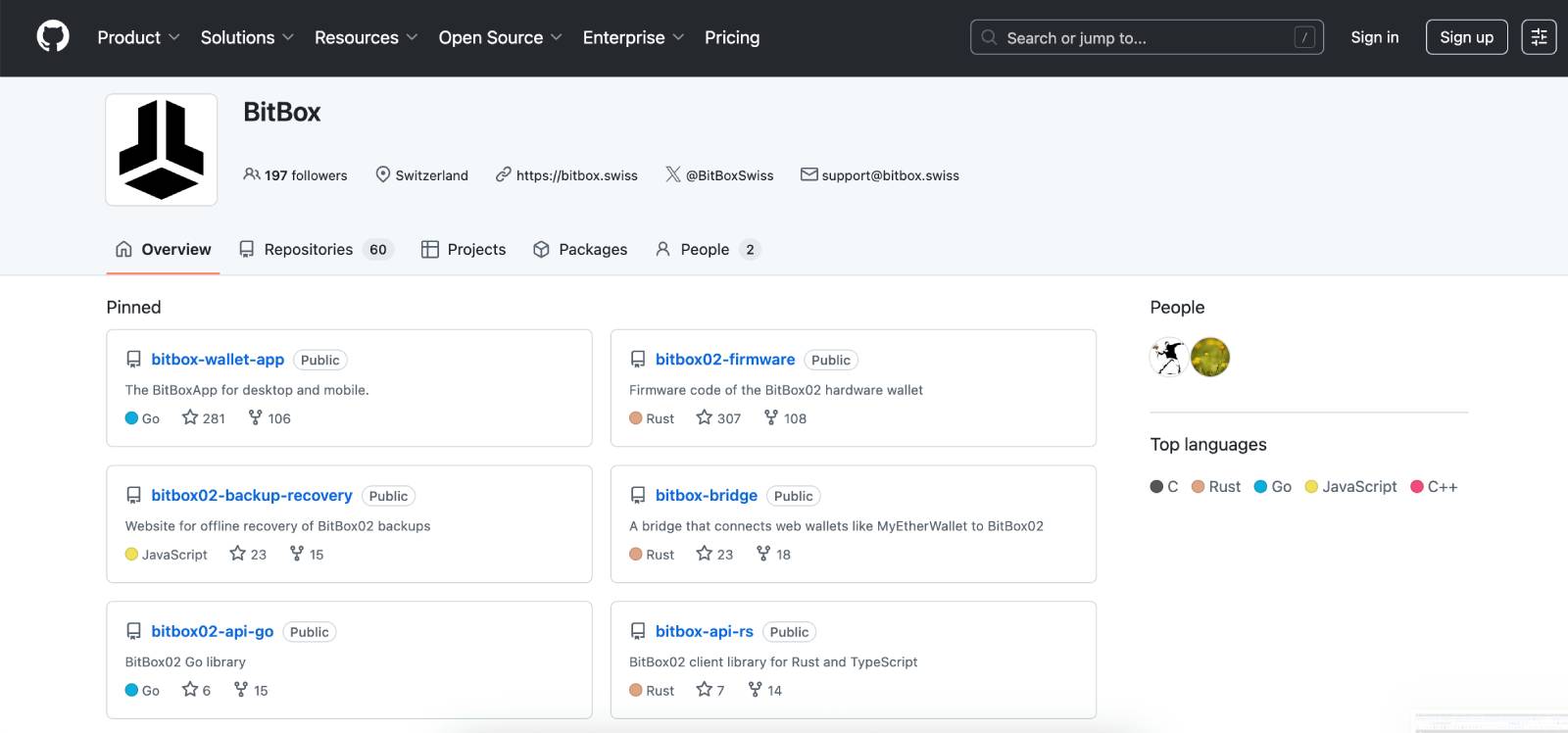 BitBox GitHub