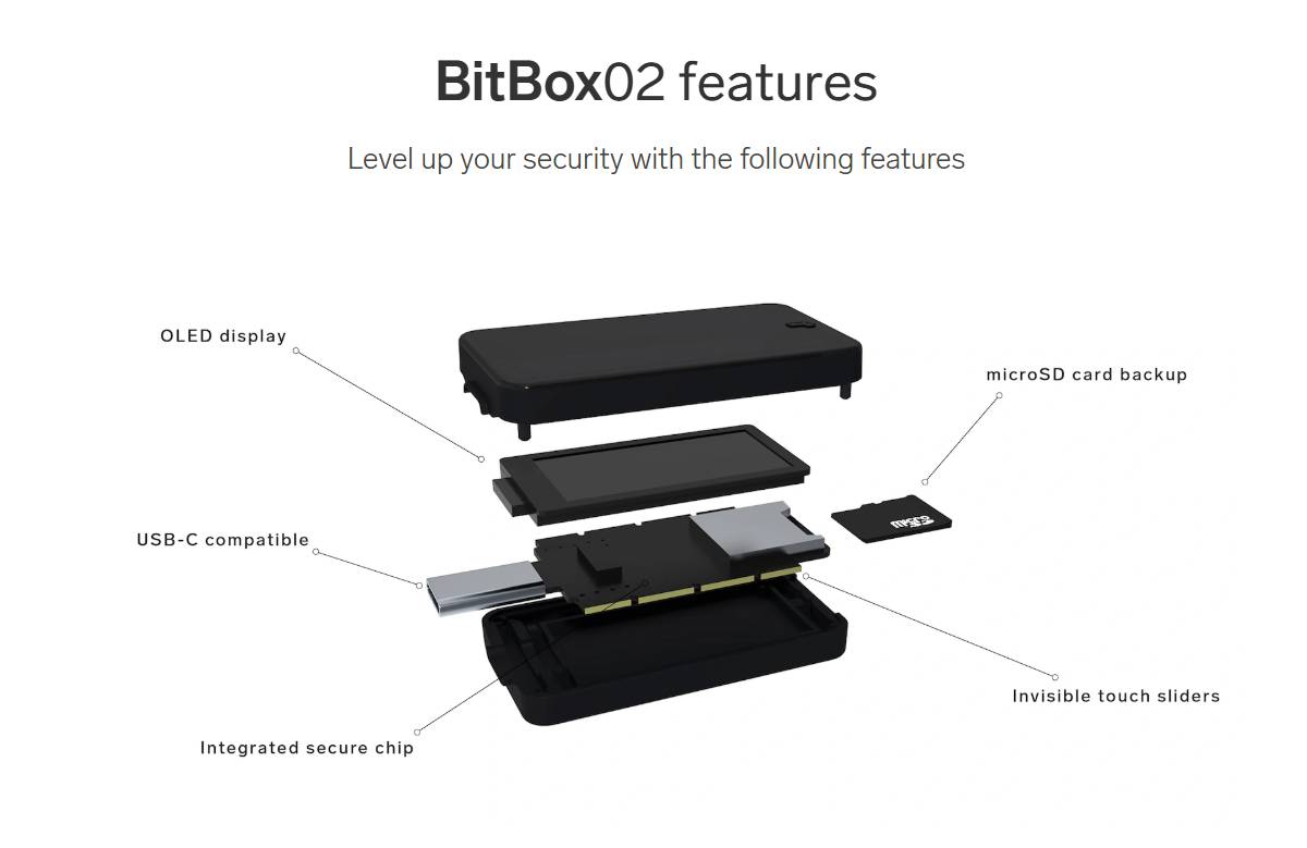 BitBox02 Özellikleri