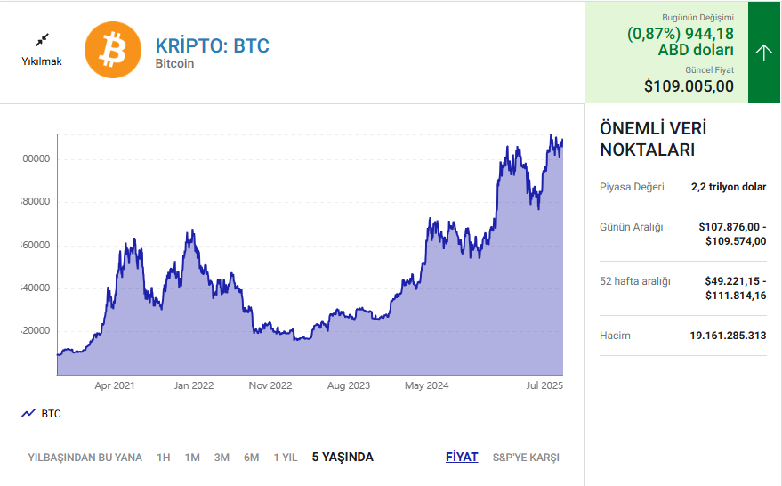 Uzun Vadeli Kripto Yatırımında Liderler: Bitcoin ve Ethereum Ne Vaat Ediyor?