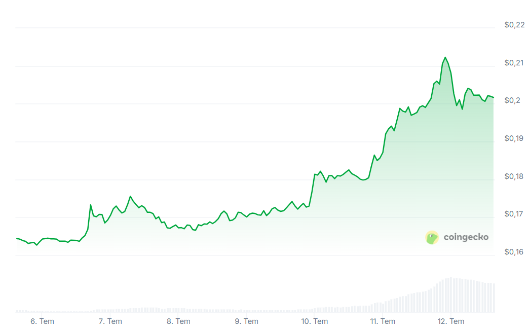 Dogecoin grafik