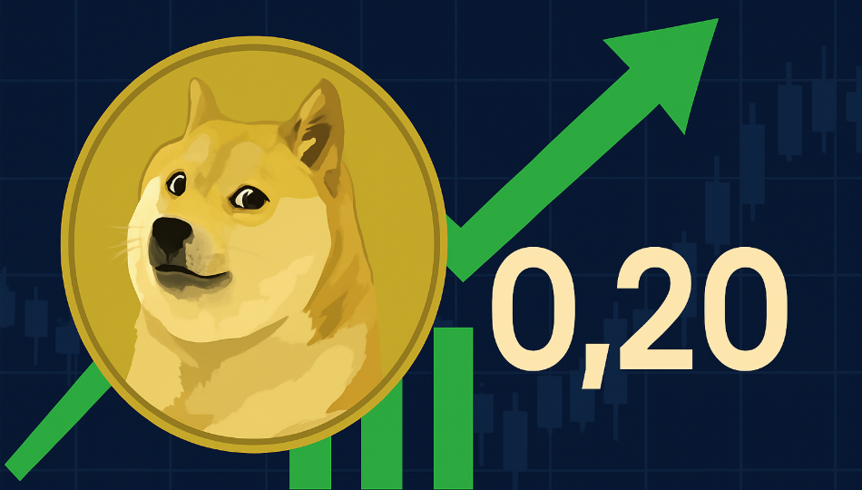 Dogecoin Geri Döndü: DOGE 0,20 Dolar Direncini Aştı, İşlem Hacmi Patladı