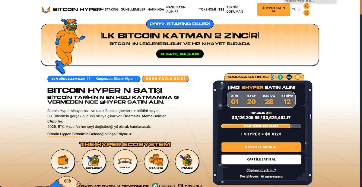 En iyi meme coinler - Bitcoin Hyper