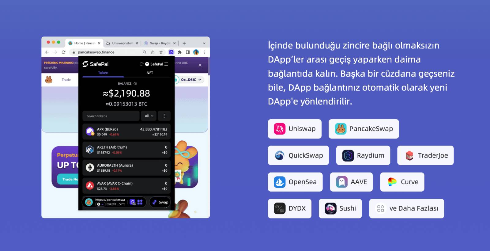 SafePal Tarayıcı Uzantısı