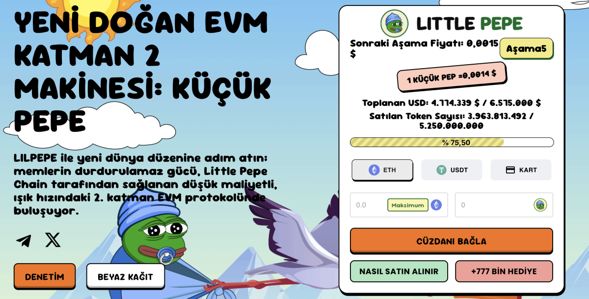 Yükselecek Coinler Arasında Dikkat Çeken Çekilişli Ön Satış Projesi Little Pepe Token Analizi