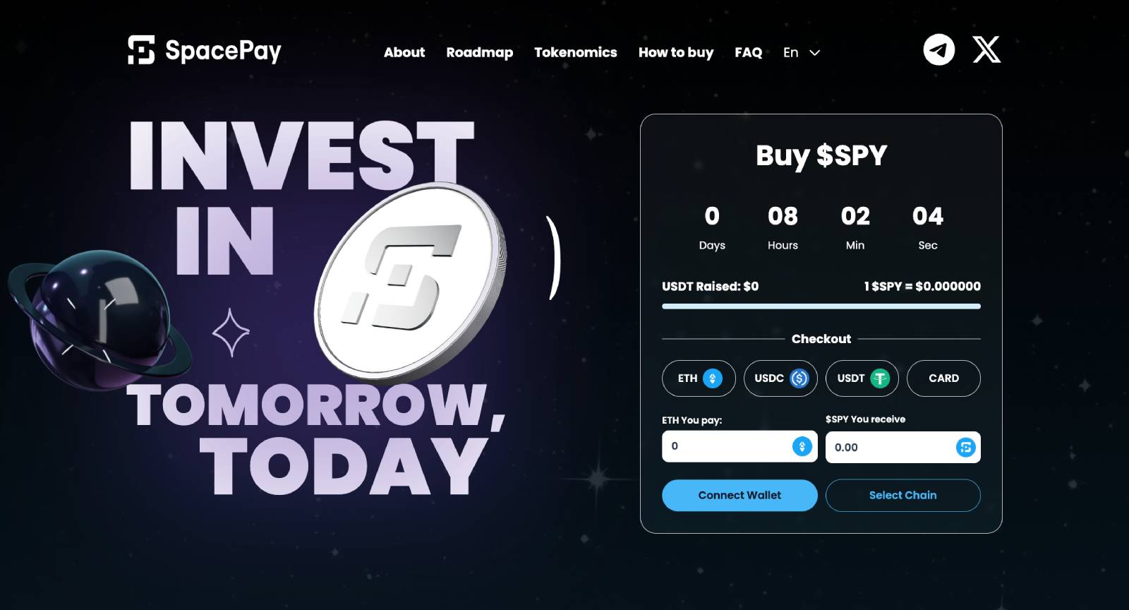SpacePay - En İyi Ethereum Ön Satış Coinleri