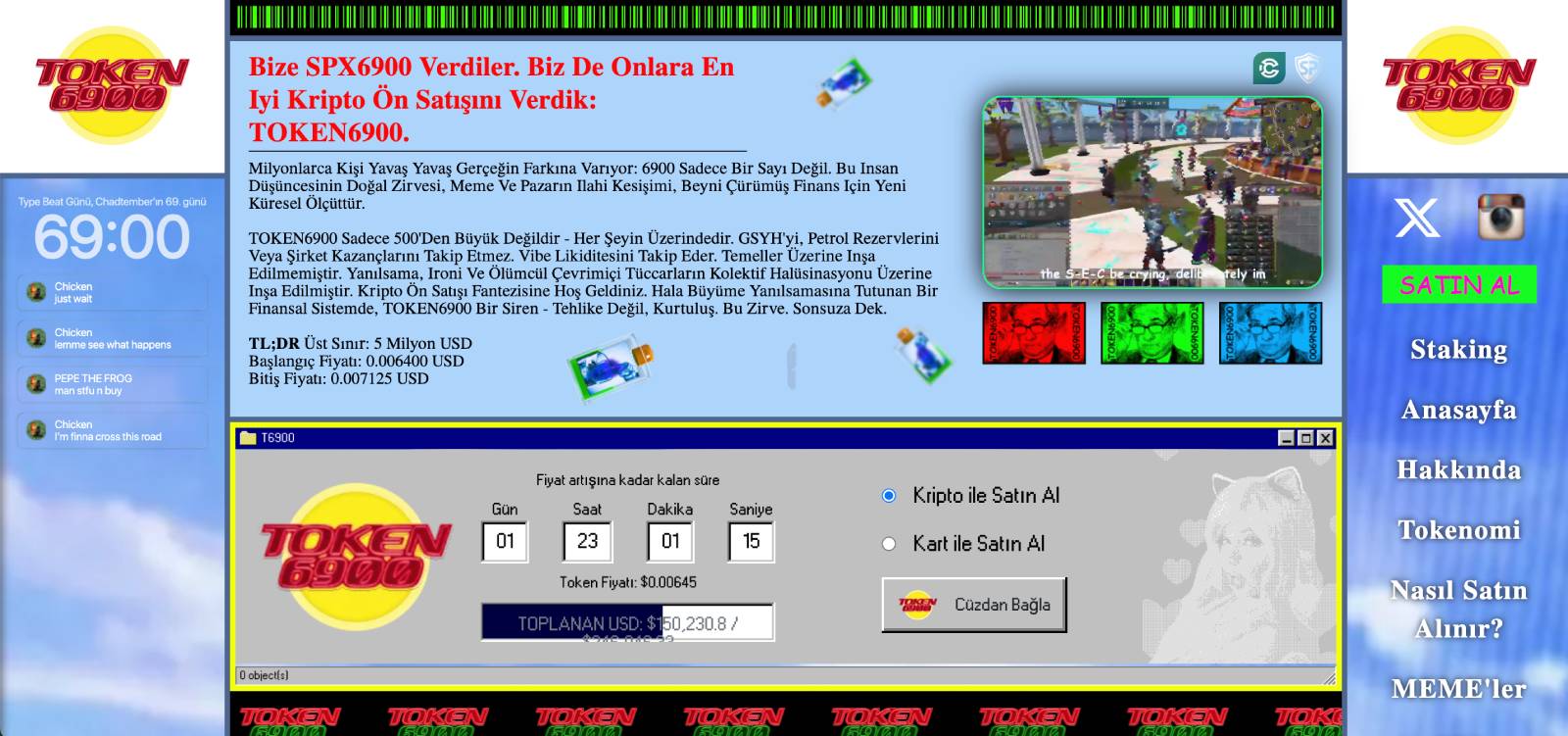 TOKEN6900 T6900 Website TR