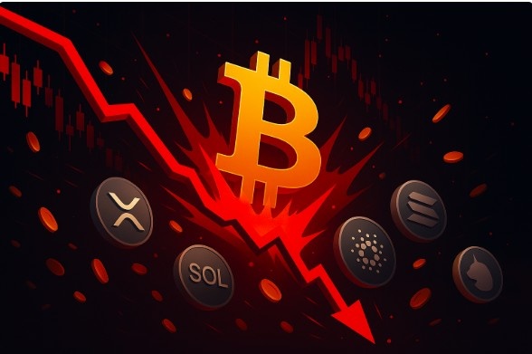 Kripto Piyasasında Şok Düşüş: Bitcoin 118.000 Doların Altına İndi, XRP ve Altcoinler Çöküşte!