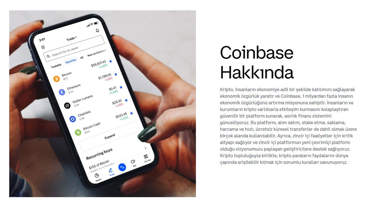 Dünyaca ünlü Amerikan kripto borsası Coinbase'in hisseleri, kripto odaklı en iyi hisseler arasında!