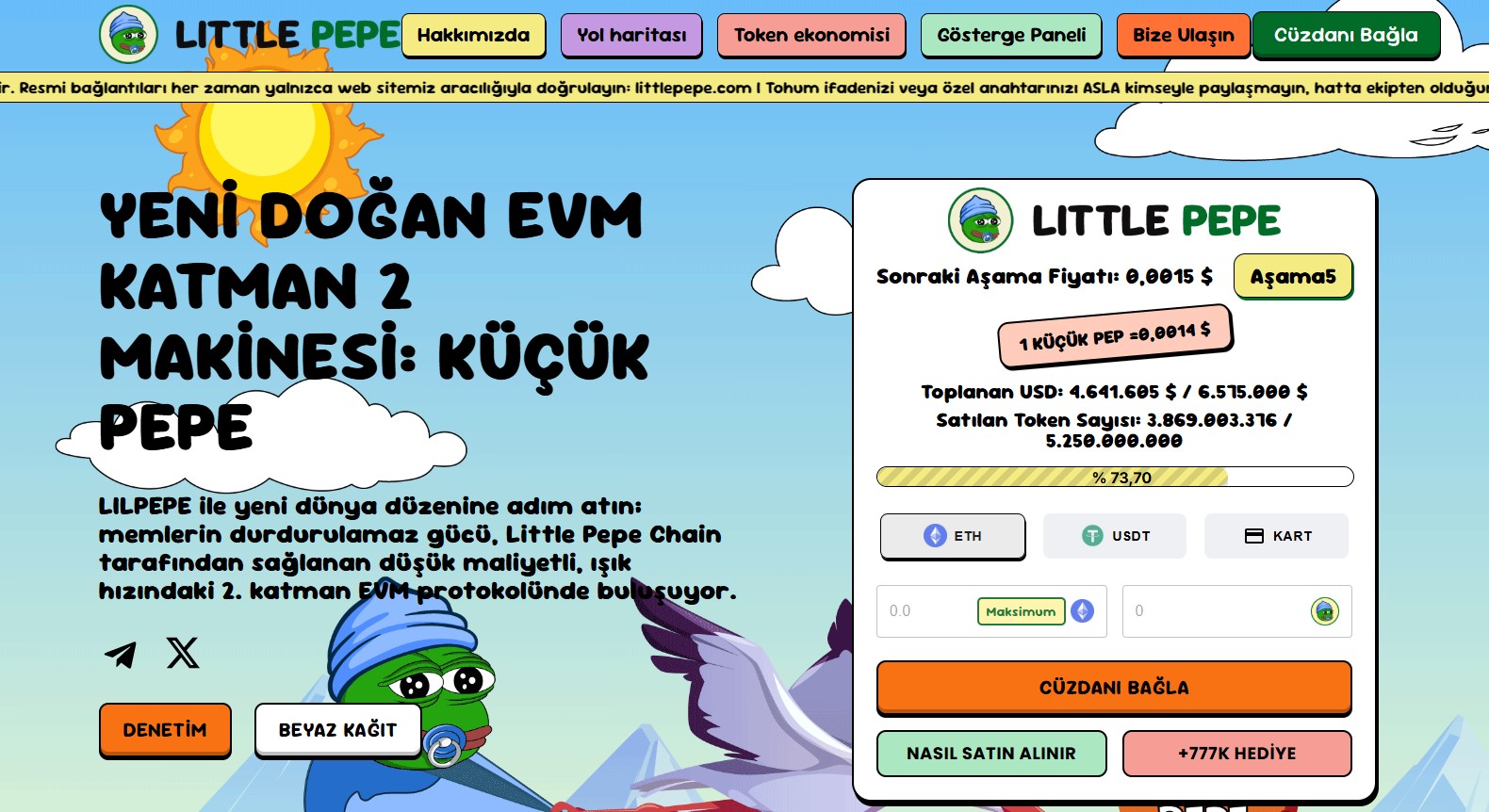 Daha Ucuz ve Ölçeklenebilir İşlemler İçin Layer-2 Blockchain Gücünü Kullanan Little Pepe Analizi