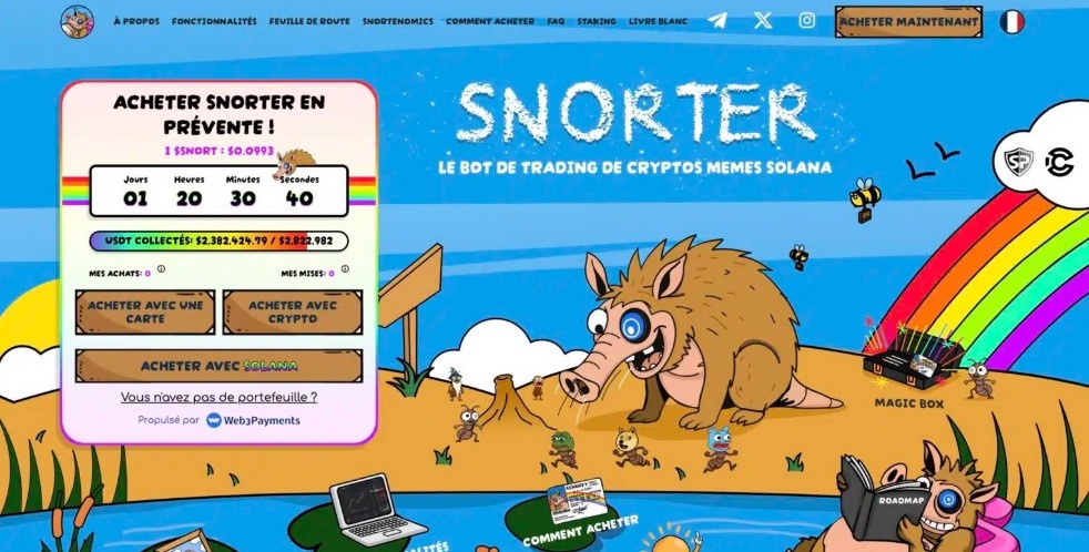 snorter ön satışı