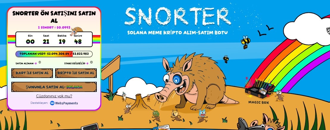 snorter ön sarış projesi