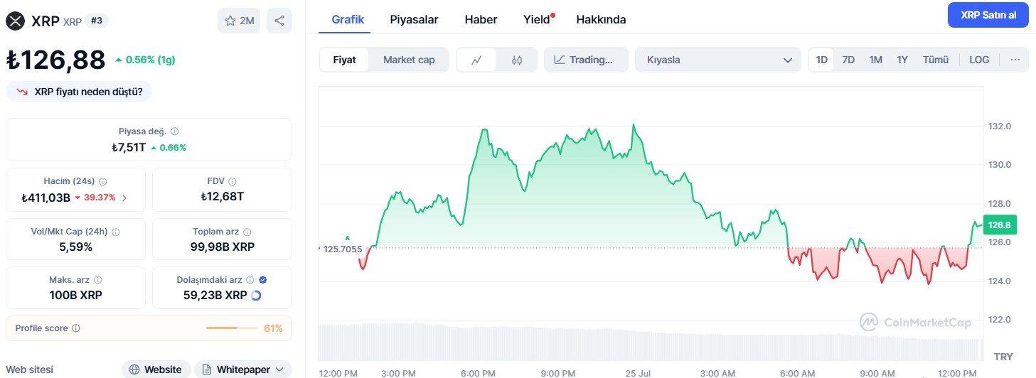 xrp grafik
