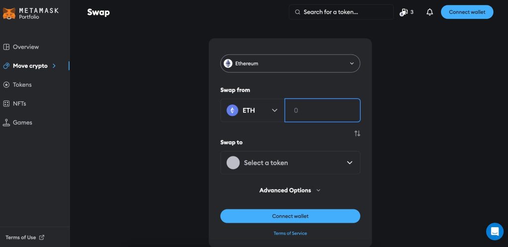 Metamask ile Swap (Aynı Zincirde Kripto Para Değişimi)