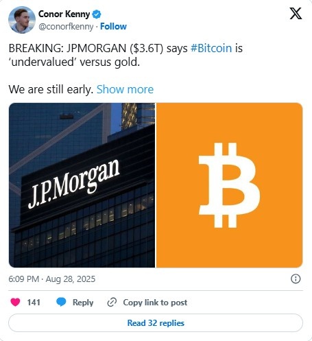 Bitcoin Hyper, JPMorgan’ın Düşük Değerli Bitcoin Tahmininde Yeni Rol Üstleniyor
