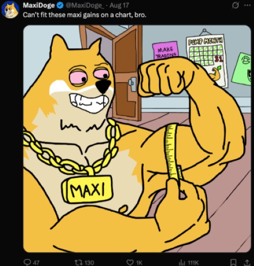 Dogecoin Klasik Yükseliş Modeline Girdi – Sıradaki Maxi Doge Olabilir Mi?