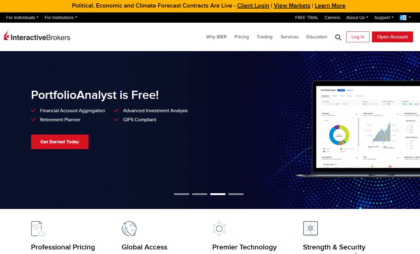 Interactive Brokers Anasayfa
