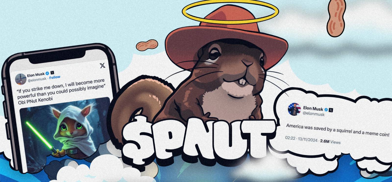 Peanut the Squirrel PNUT Coin