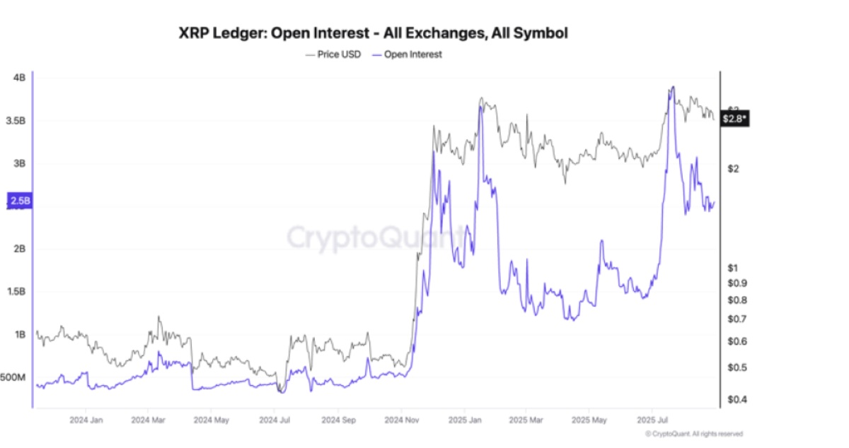 XRP Ledger – Tüm borsalardaki açık pozisyon verileri
