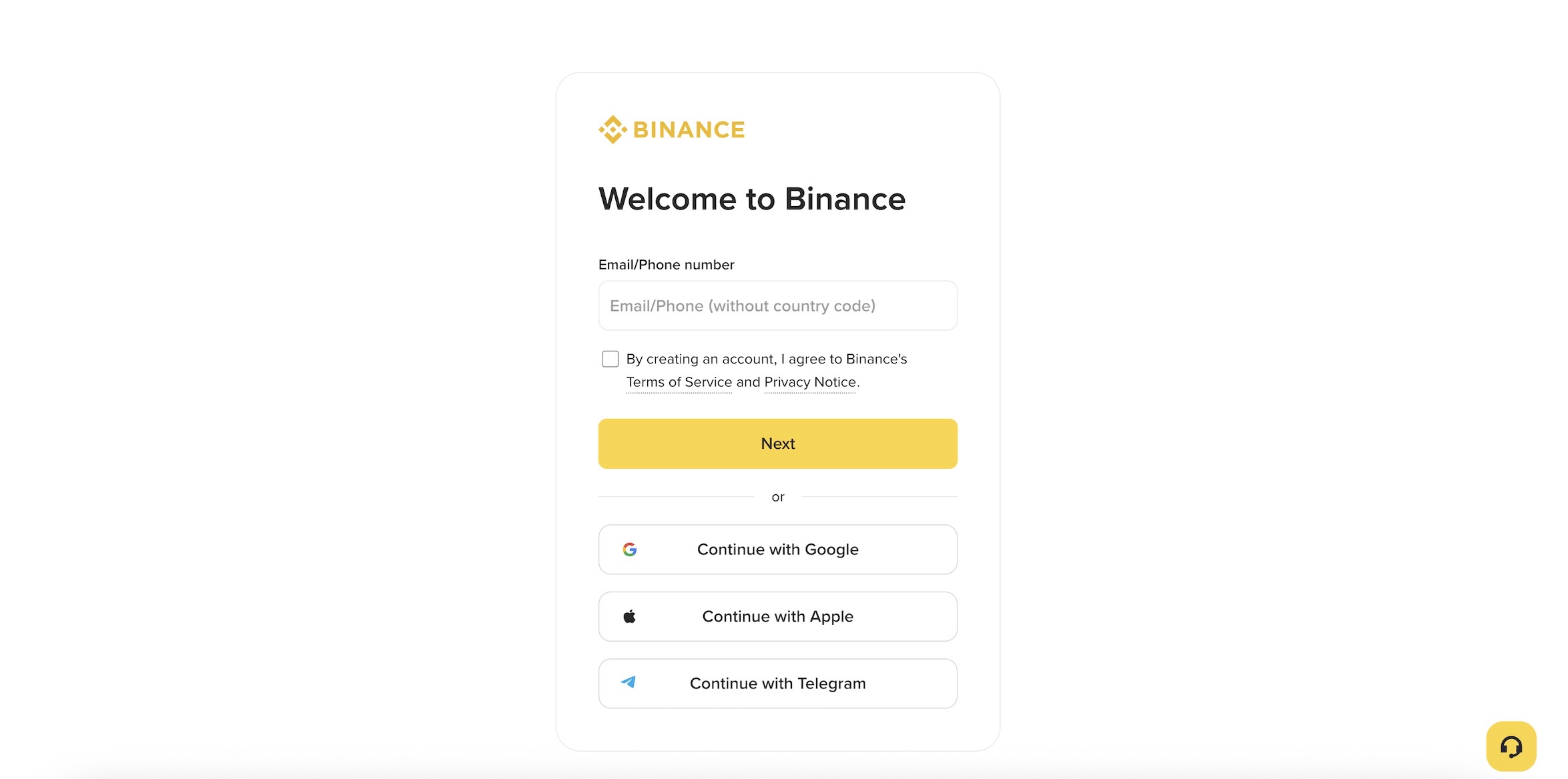 yurt dışına para gönderme. Binance
