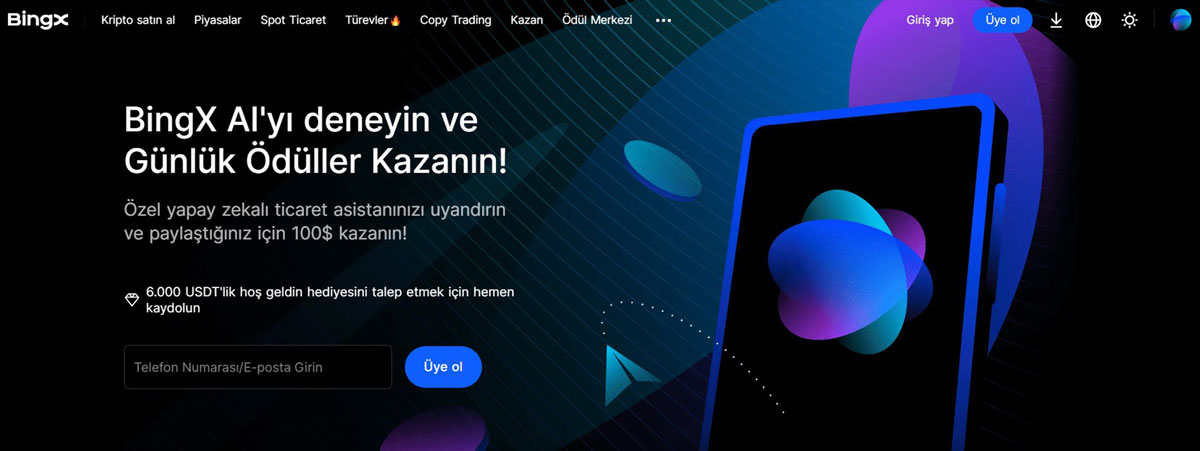 BingX, özellikleri ile en iyi coin uygulaması listesinde