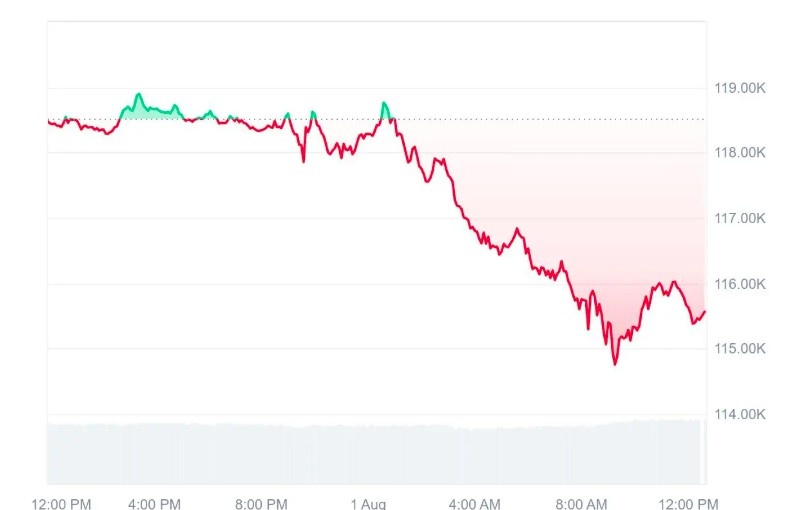 Altcoinler Kan Kaybetti: Dogecoin, Cardano, Solana Çakıldı