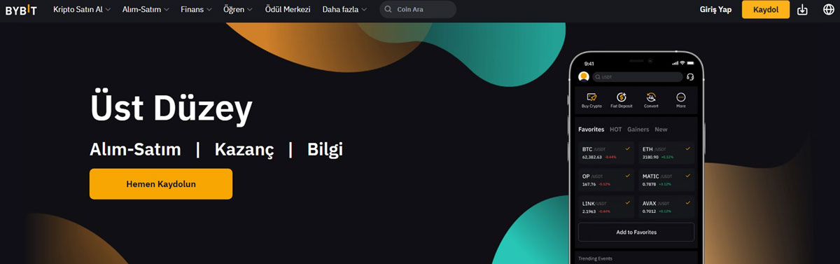 Bybit, kripto para kazanma uygulamaları ile yatırımcıları sevindiriyor
