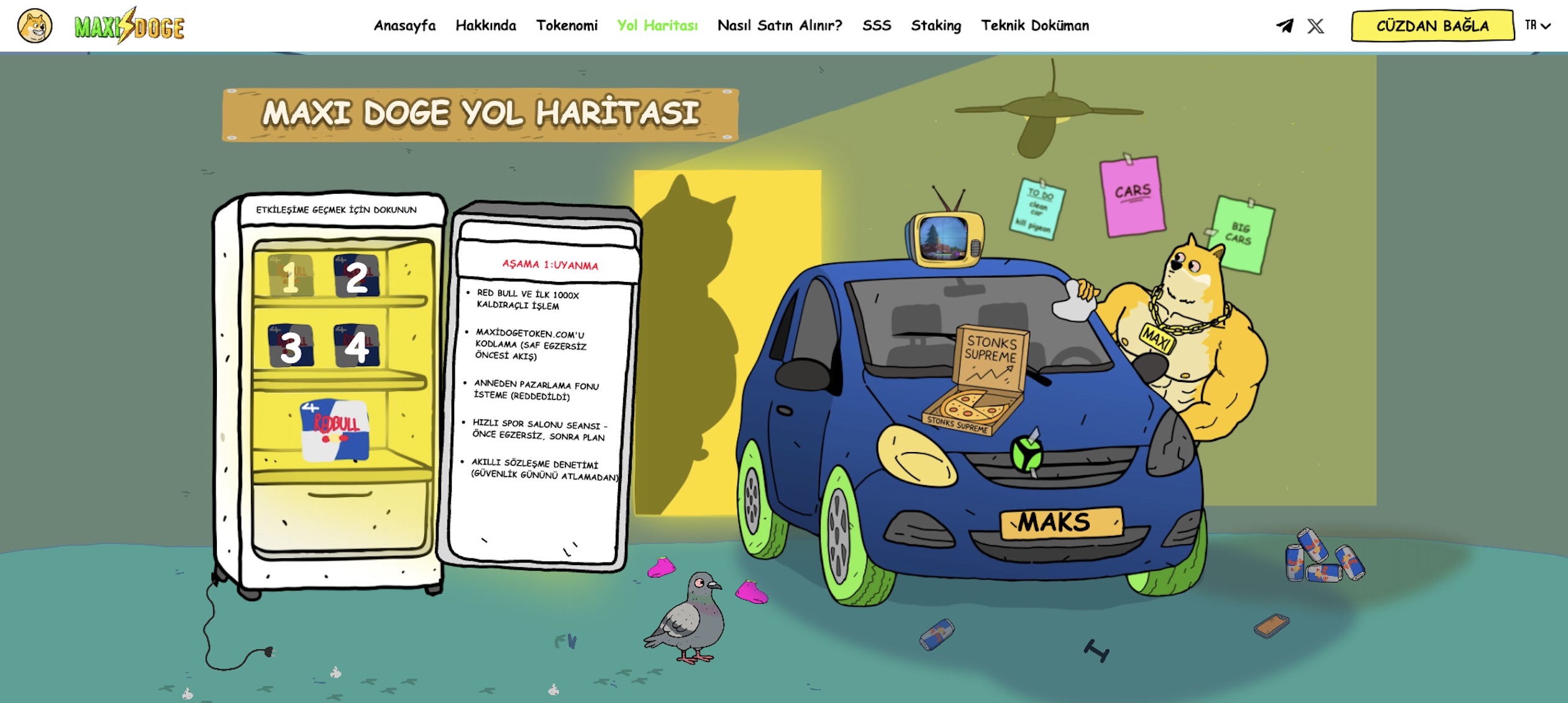 Maxi Doge yol haritası
