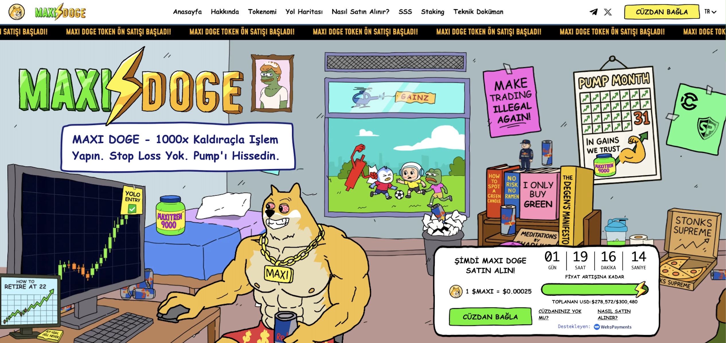 Maxi Doge Fiyat Tahmini. Gelecek tablosu ne olacak?