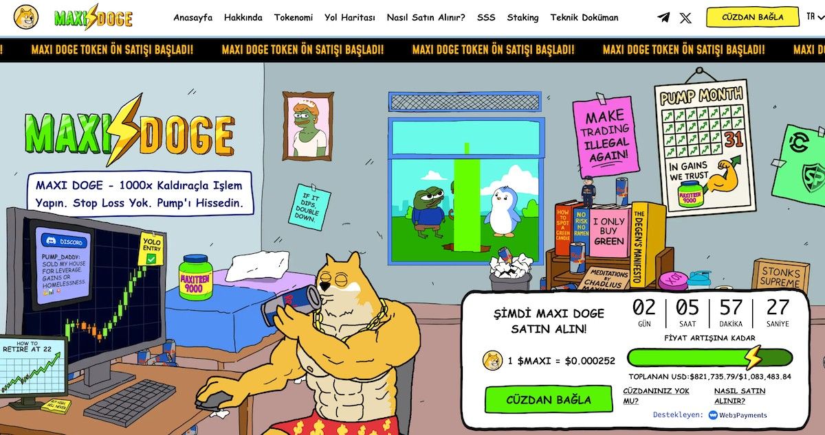 Maxi Doge ön satış 