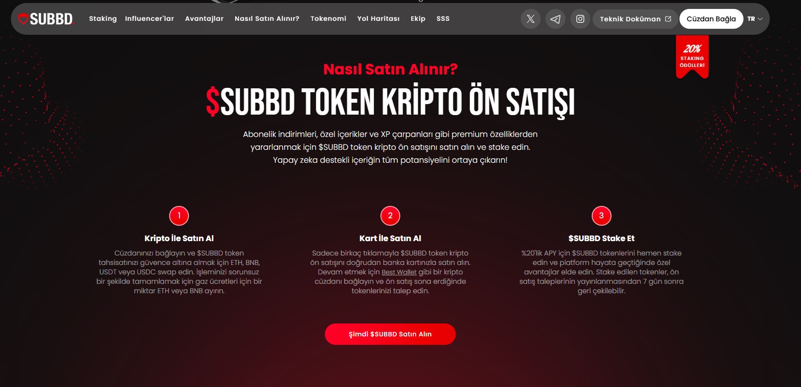 Gelecek Vadeden Coinler İçerisinde Yapay Zeka Destekli Web3 Projesi SUBBD Token Analizi