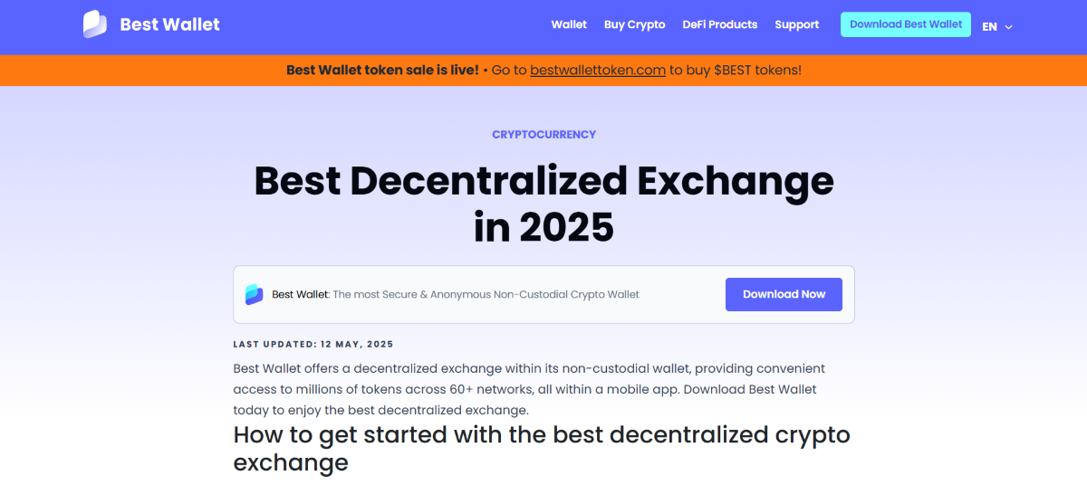 en güvenilir kripto borsaları - Best Wallet
