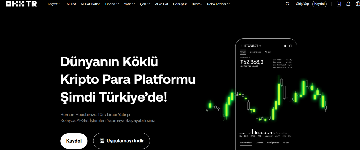 en iyi Türk kripto borsaları -OKX
