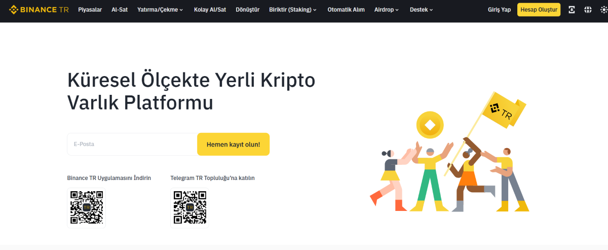 en güvenilir kripto borsaları - Binance