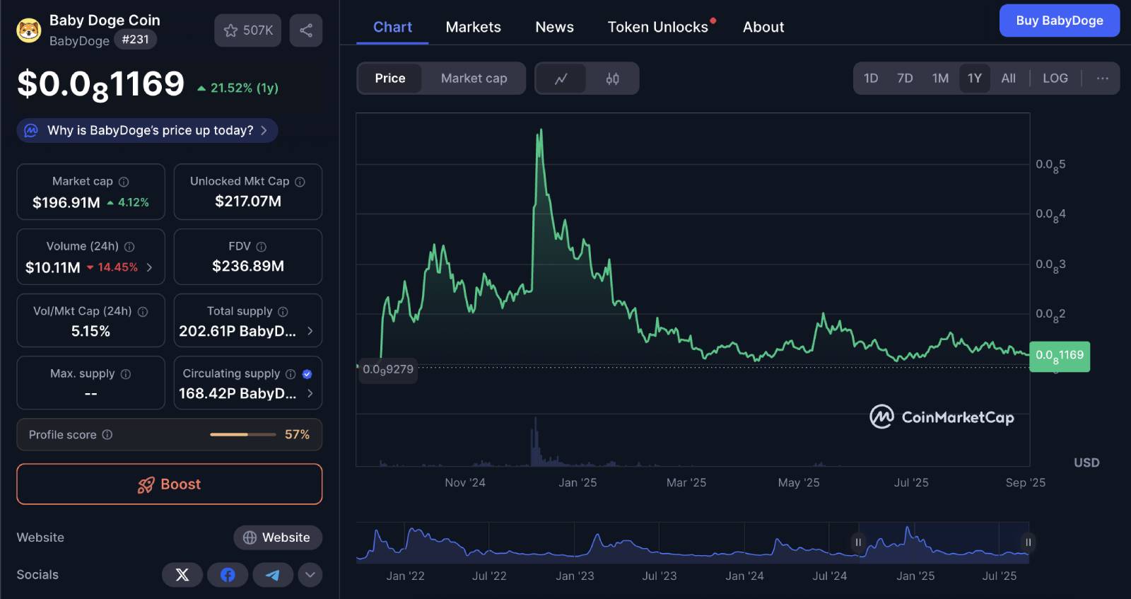 Baby Doge Coin - BNB Ağındaki Meme Coinler