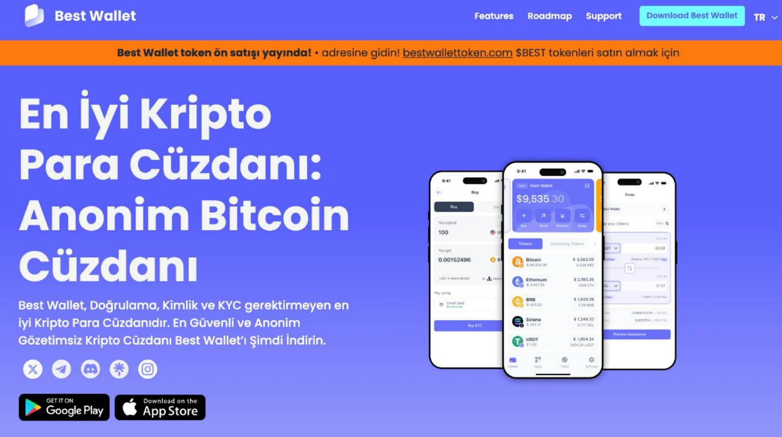 Best Wallet Kripto Bonus Kodları