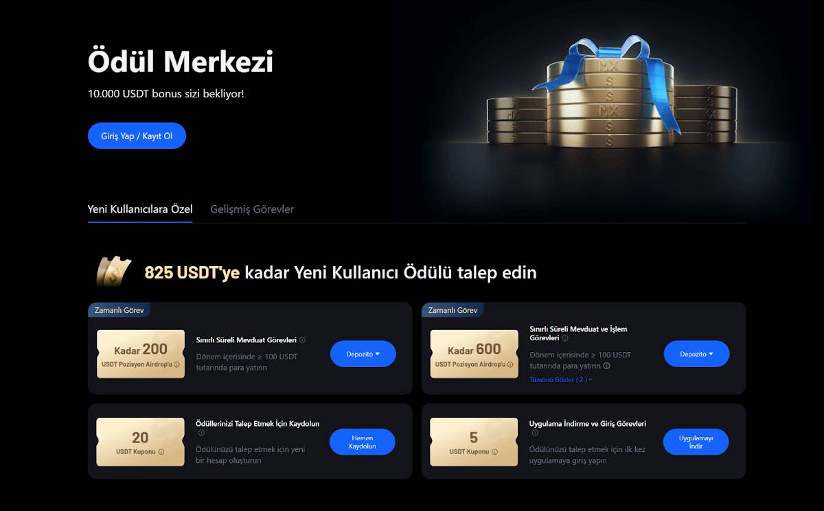 MEXC Kripto Bonus Kodları