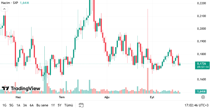 SXP Coin Fiyatında Düşüş Devam Ediyor, 0,17 Dolar Seviyesi Kritik Destek