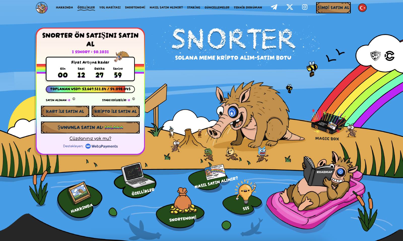 Snorter Token - BNB Ağındaki Meme Coinler