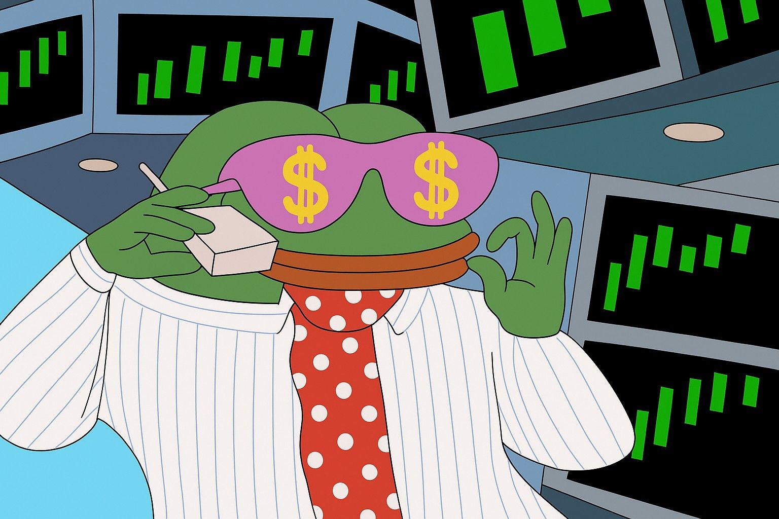 Wall Street Pepe NFT Çılgınlığı 3 Milyar Token Yandı, Solana’ya Geçiş Başladı