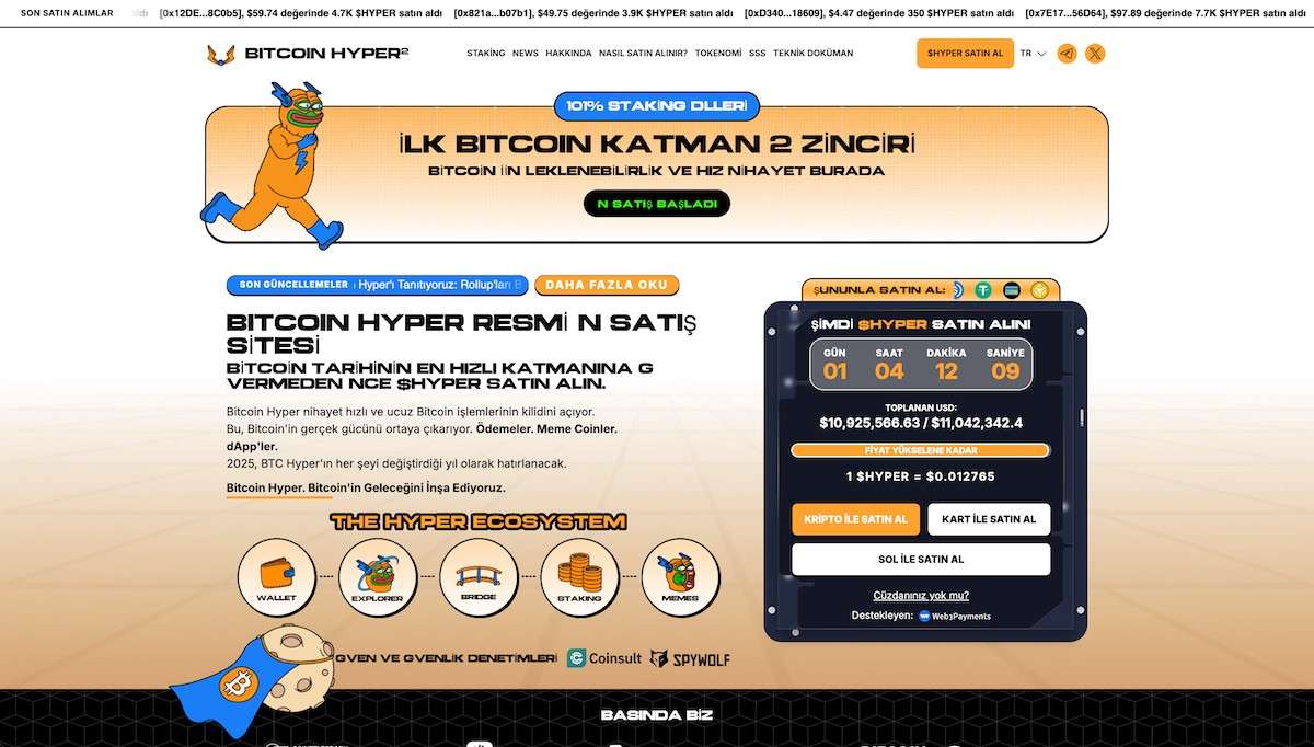 XRP fiyat tahmini - Bitcoin Hyper fiyat tahmini