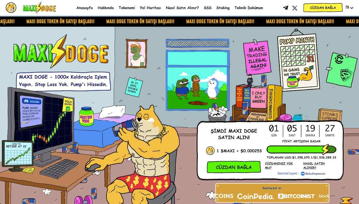 XRP fiyat tahmini - Maxi Doge fiyat tahmini