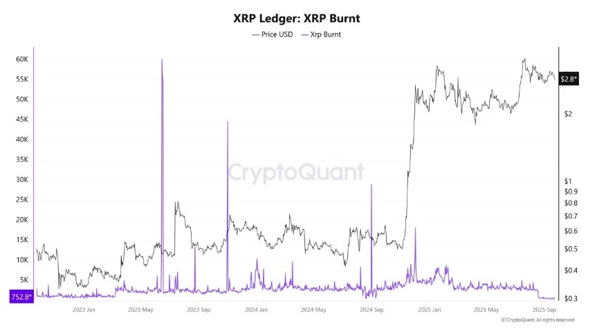 XRP Burn Rate Sıfıra Doğru