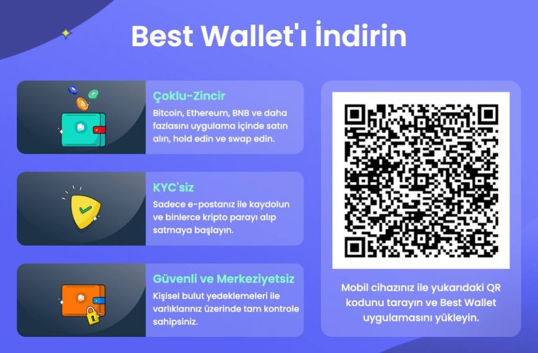 Best Wallet Uygulamasını QR Koduyla İndirin